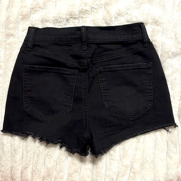 SO High Rise Curvy Shortie Shorts - Picture 2 of 2